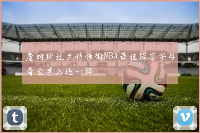 詹姆斯杜兰特领衔NBA最佳阵容字母哥全票入选一阵