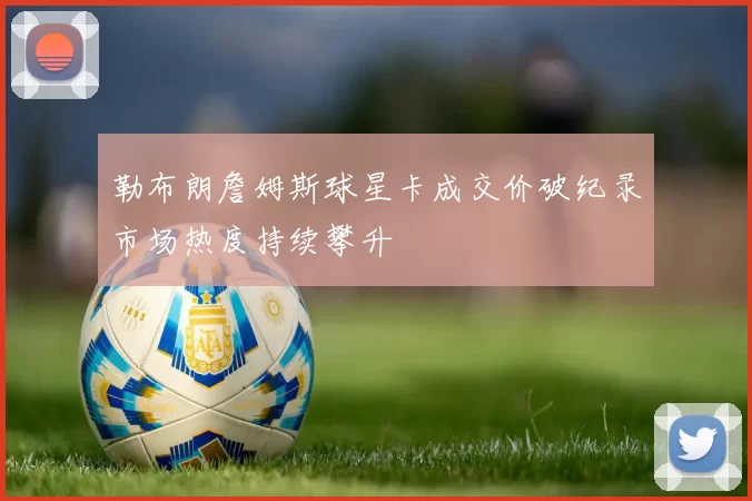 勒布朗詹姆斯球星卡成交价破纪录市场热度持续攀升